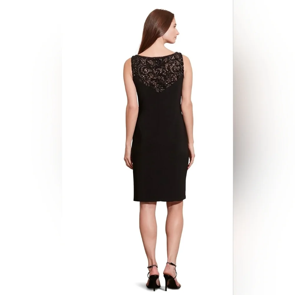 Ralph Lauren Elegant Black Sequin Dress - Picture 4 of 7